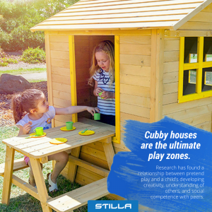 Cubby houses are the ultimate playzones